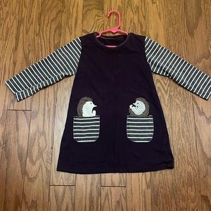 Girls Hedgehog Dress Size 4